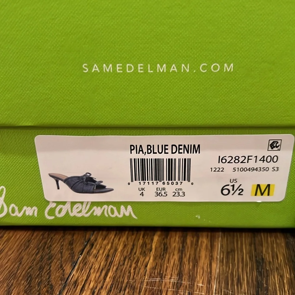 Sam Edelman Pia in Blue Denim - Picture 2 of 6